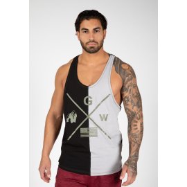 Sterling Stringer Tank Top - Black/Gray