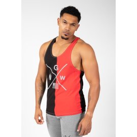 Sterling Stringer Tank Top - Black/Red - M