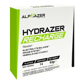 Hydrazer® Recharge 14 bustine da 4,5 grammi Arancia rossa