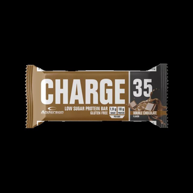 Barretta proteica Charge 35 Double chocolate