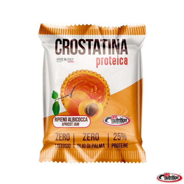 Crostatina proteica - Albicocca - 40g